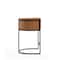 Manhattan Comfort Cosmopolitan Counter Stool in Camel and Black CS008-CL - alternate 3